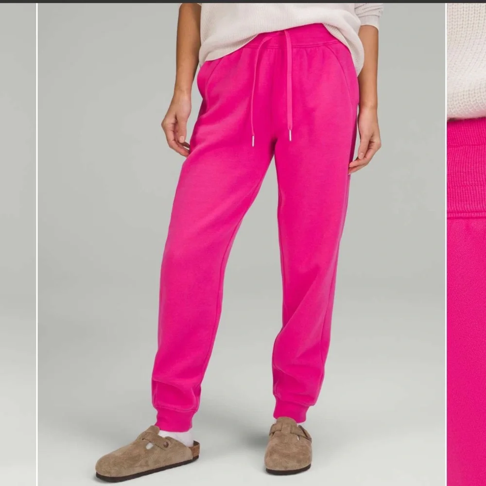 Lululemon Scuba High-Rise Jogger Sonic Pink size 4